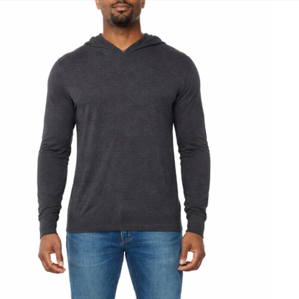 NEW Telluride 100% Extra Fine Merino Wool Hooded Men’s Size S  2J5